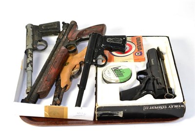 Lot 452 - PURCHASER MUST BE 18 YEARS OR OVER A Webley Tempest .177 Calibre Air Pistol, no visible...