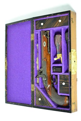 Lot 469 - A 19th Century Percussion Overcoat Pistol by Joseph Egg & Sons, Piccadilly, London, the 13.5cm...