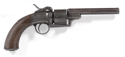 Lot 487 - A Rare Witton, Daw & Co. ";Improved Gas-Seal"; Percussion Six Shot Single Action Revolver, the...