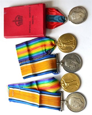 Lot 16 - A First World War Pair, comprising British War Medal and Victory Medal, awarded to:- 191747...