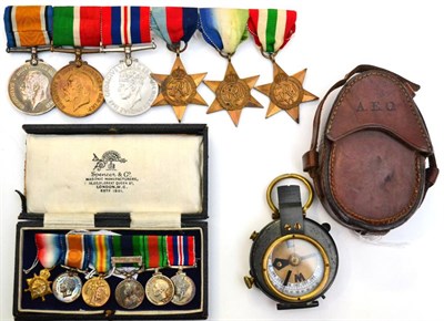 Lot 21 - A First/Second World War Group of Six, to GEORGE H COOPER, comprising British War Medal, Mercantile