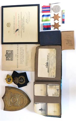 Lot 33 - Battle of the River Plate, Defeat of The Admiral Graf Spee Interest - A Second World War Trio,...