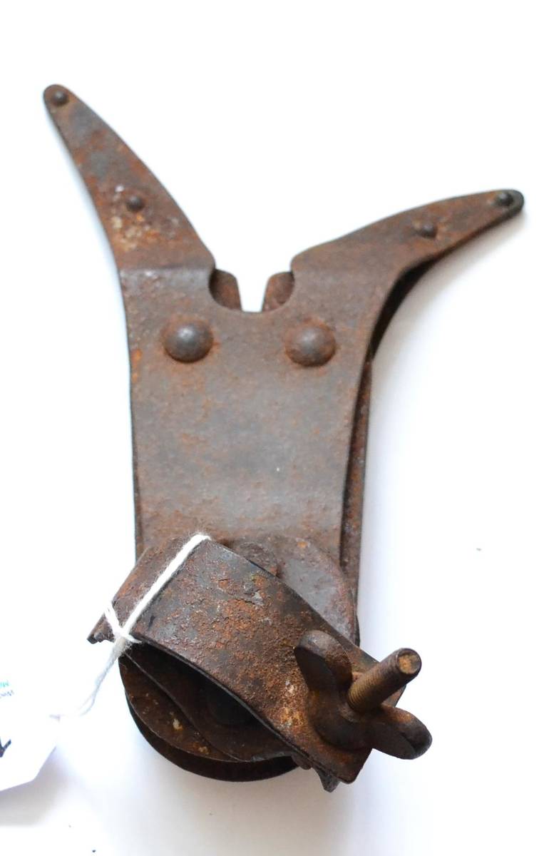 Lot 130 - A Rare First World War Wire Cutter Attachment for a Lee Enfield Rifle, with two wide jaws and a...