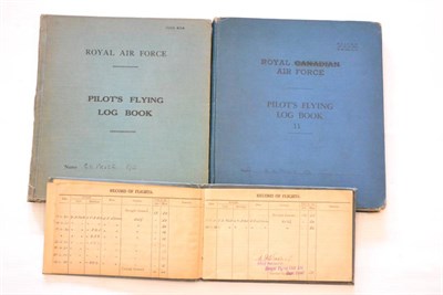 Lot 166 - A Set of Three Flying Log Books 1930-1944 to Ernest Knowles Price, the first to the Bengal...