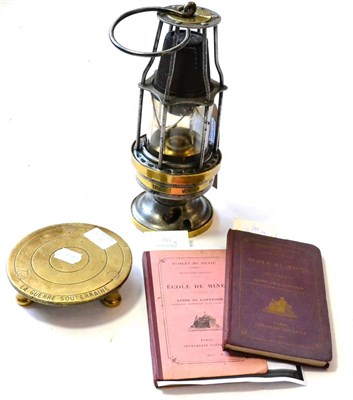 Lot 181 - An Early to Mid First World War French Army Tunneller's High Candle Power Cosett-Dubrelle Flame...