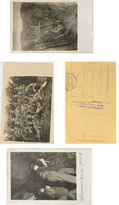 Lot 186 - A Folder of First World War Postcards, sent from the front and field hospital by Bavarian Army...