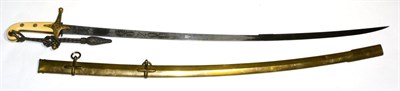 Lot 296 - A Victorian General Officer's Sword, the 83.5cm draw-back steel blade etched with crowned VR...