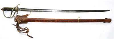 Lot 354 - A George VI 1821 Pattern Royal Artillery Officer's Presentation Sword, the 86cm single edge...