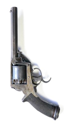 Lot 467 - A Tranter's Patent Five Shot Double Action Percussion Revolver by Benjamin Cogswell, 224,...