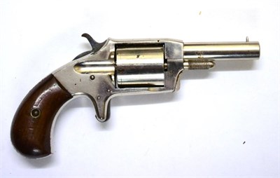 Lot 476 - A Eureka .32 Calibre Rimfire Five Shot Pocket Revolver, the 6.3cm sighted barrel, frame and...