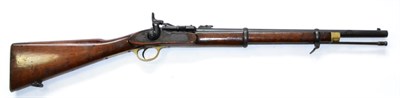 Lot 502 - A Victorian Snider-Enfield Mk.III Artillery Carbine by BSA Co., the 54.5cm steel barrel with...