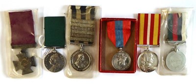 Lot 22 - A Volunteer Long Service and Good Conduct Medal (Victoria Regina), un-named as issued; a St...