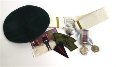 Lot 31 - An Operational Service Medal with Afghanistan Clasp, and U.N. Peacekeeping Medal (Cyprus), to PTE S