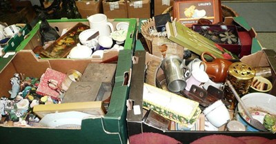 Lot 702 - Four Boxes of Miscellaneous Household Items