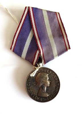 Lot 46 - A Royal Victorian Medal, un-named, with ribbon for a foreign recipient