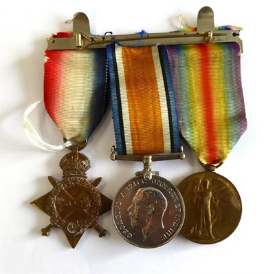 Lot 57 - A First World War Trio, awarded to FT. PAYR. A.R.IRELAND,  R.N., comprising 1914-15 Star,...