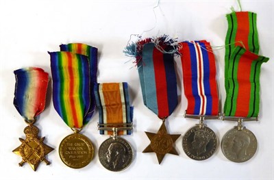 Lot 64 - A First World War Trio, awarded to 52717 BMBR. (later 2nd Lieutenant) C.J.E.HEMMING. R.F.A.,...