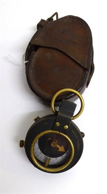 Lot 128 - A First World War Verner's Pattern VII Pocket Compass, by B-L, Switzerland, numbered 28828,...