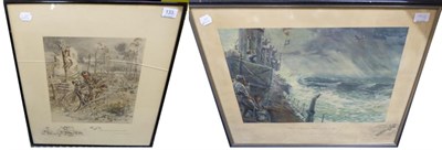 Lot 133 - After Charles Johnson Payne (called Snaffles), ";West of Gib and North across the Bay"; (RK)...