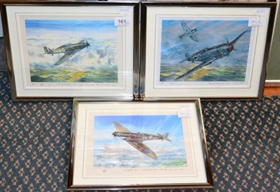 Lot 161 - Phil May, One of the Few, Spitfire flown by Ben Bennions, 1940,  artist's proof reproduction...