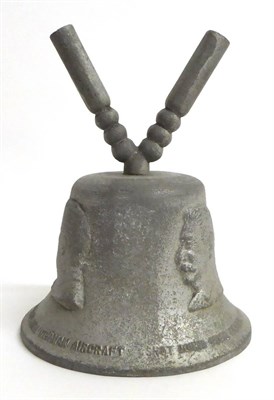 Lot 169 - An R.A.F. Benevolent Fund Large ";Victory"; Bell, cast in metal from German aircraft shot down over