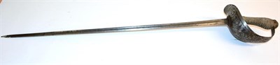 Lot 391 - A George V 1912 Pattern Cavalry Officer's Sword by Henry Wilkinson, Pall Mall, London, the 88cm...