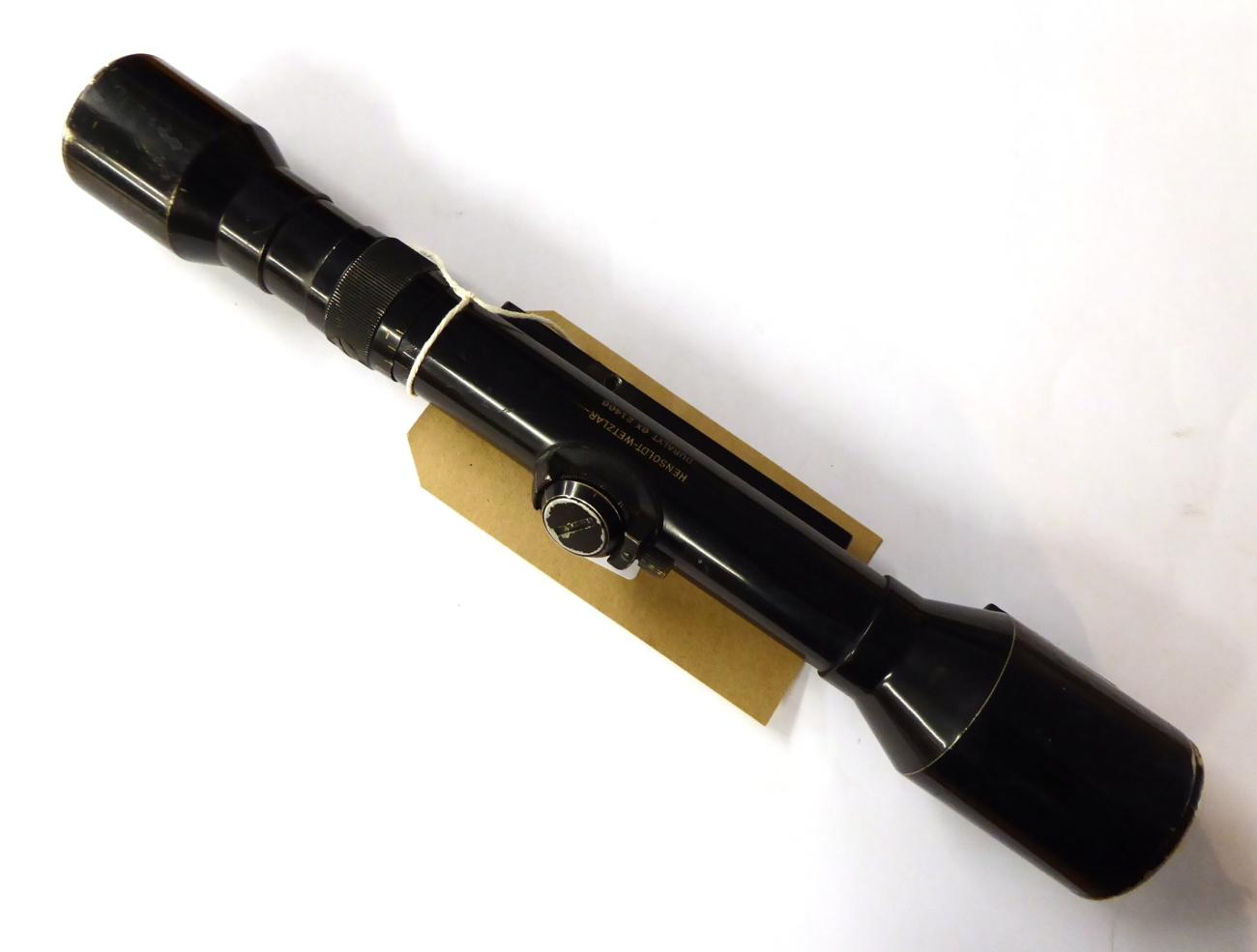 Lot 508 A German Hensoldt Wetzlar Duralyt 6x Rifle lot-508-a-german-hensoldt-wetzlar-duralyt-6x-rifle