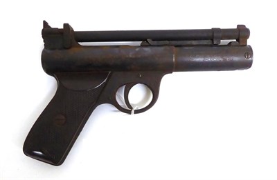 Lot 544 - PURCHASER MUST BE 18 YEARS OR OVER A Webley 'Senior' .22 Calibre Air Pistol, numbered S11243,...