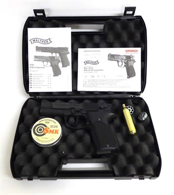 Lot 545 - PURCHASER MUST BE 18 YEARS OR OVER A Walther CP88 .177 Calibre Air Pistol, numbered A100685264,...