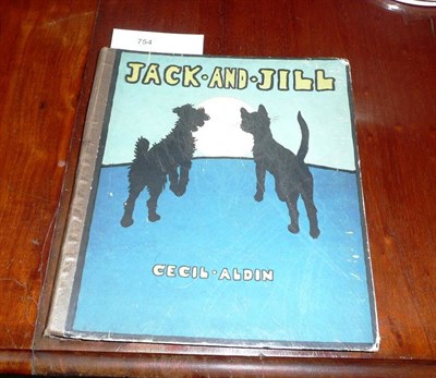 Lot 754 - Aldin (Cecil) & Byron (May) Jack & Jill, nd., colour plates, original cloth-backed boards