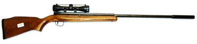 Lot 559 - PURCHASER MUST BE 18 YEARS OR OVER A Webley Osprey .22 Calibre Air Rifle, numbered 09051, tap...