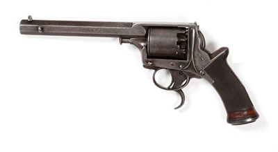 Lot 571 - A Tranter's Patent Five Shot Double Action Percussion Revolver by Dean & Son, London Bridge,...