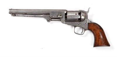 Lot 579 - A Colt London 2nd Model 1851 Six Shot Single Action Navy Percussion Revolver, 36 calibre, the...