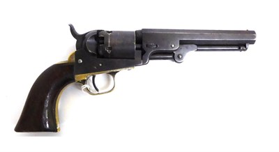 Lot 604 - A Colt .32 Calibre Percussion Single Action Five Shot Pocket Revolver, the 12.5cm octagonal...