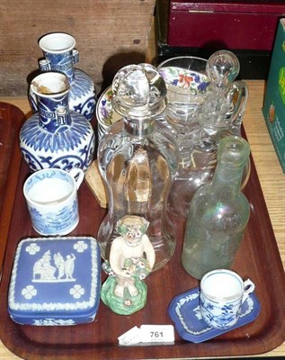 Lot 761 - Tray of Assorted China and Glassware