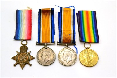 Lot 26 - A First World War Family Medal Group, comprising 1914 Star, British War Medal and Victory Medal...