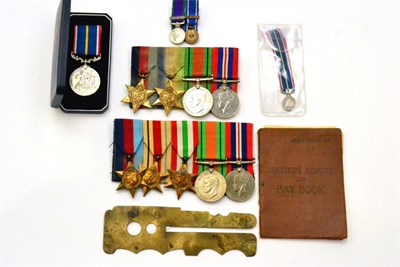 Lot 37 - A Second World War Group of Six Medals, to 2655667 Albert Finlay, comprising 1939-45 Star,...