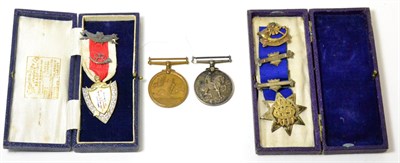 Lot 41 - A First World War Pair, awarded to THOMAS V BIRCH, comprising British War Medal and Mercantile...