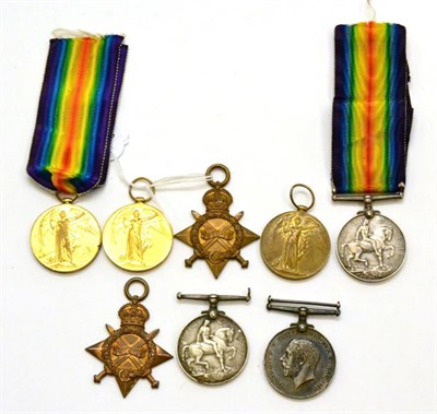 Lot 44 - A First World War Pair, awarded to 1347 PTE.J.STIRRAT. SCO.RIF., comprising 1914-15 Star and...