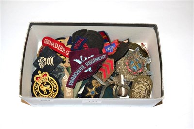 Lot 134 - A Quantity of Divisional Badges and Other Cloth Insignia, woven, printed and embroidered, including