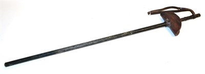 Lot 153 - An Early 20th Century Constabulary Sabre Truncheon, constructed of wood bound with twine, now...