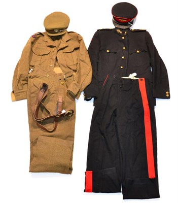 Lot 173 - A Uniform to a Lieutenant of the Royal Artillery, comprising a No.1 dress tunic with bullion collar