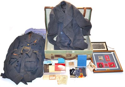 Lot 175 - A Collection of Militaria Pertaining to 167689 Flight Lieutenant  Raymond A Woodhouse RAF,...