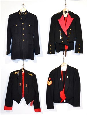 Lot 180 - Two No.1 Dress Blue Tunics, with brass buttons to the Royal Artillery; a similar Frock Coat,...