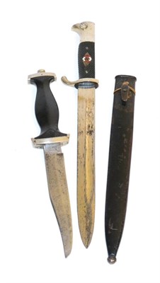 Lot 225 - A German Third Reich Dress Bayonet, the fullered steel blade with maker's mark for Paul Seilheimer