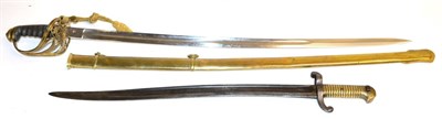 Lot 273 - A Copy of a Victorian 1822 Pattern General Officer's Sword, with brass gothic hilt pierced and cast