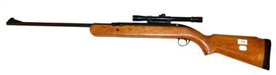 Lot 334 - PURCHASER MUST BE 18 YEARS OR OVER A BSA Airsporter .22 Calibre Air Rifle, no visible number, under