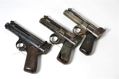 Lot 342 - PURCHASER MUST BE 18 YEARS OR OVER A Webley Senior .177 Calibre Air Pistol, numbered 246, blued...