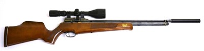 Lot 343 - PURCHASER MUST BE 18 YEARS OR OVER A Falcon .22 Calibre Pre-charged Multi-shot Air Rifle,...