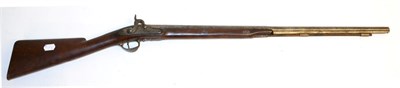 Lot 405 - An Early 19th Century Single Barrel Percussion Sporting Gun, the 75.5cm two stage barrel...